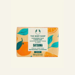 Xà Phòng Rửa Mặt Satsuma Cleansing Face & Body Bar 100g