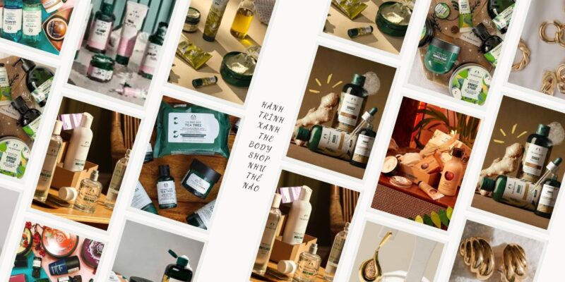 hành trình xanh của the body shop trong việc trị mụn đinh râu
